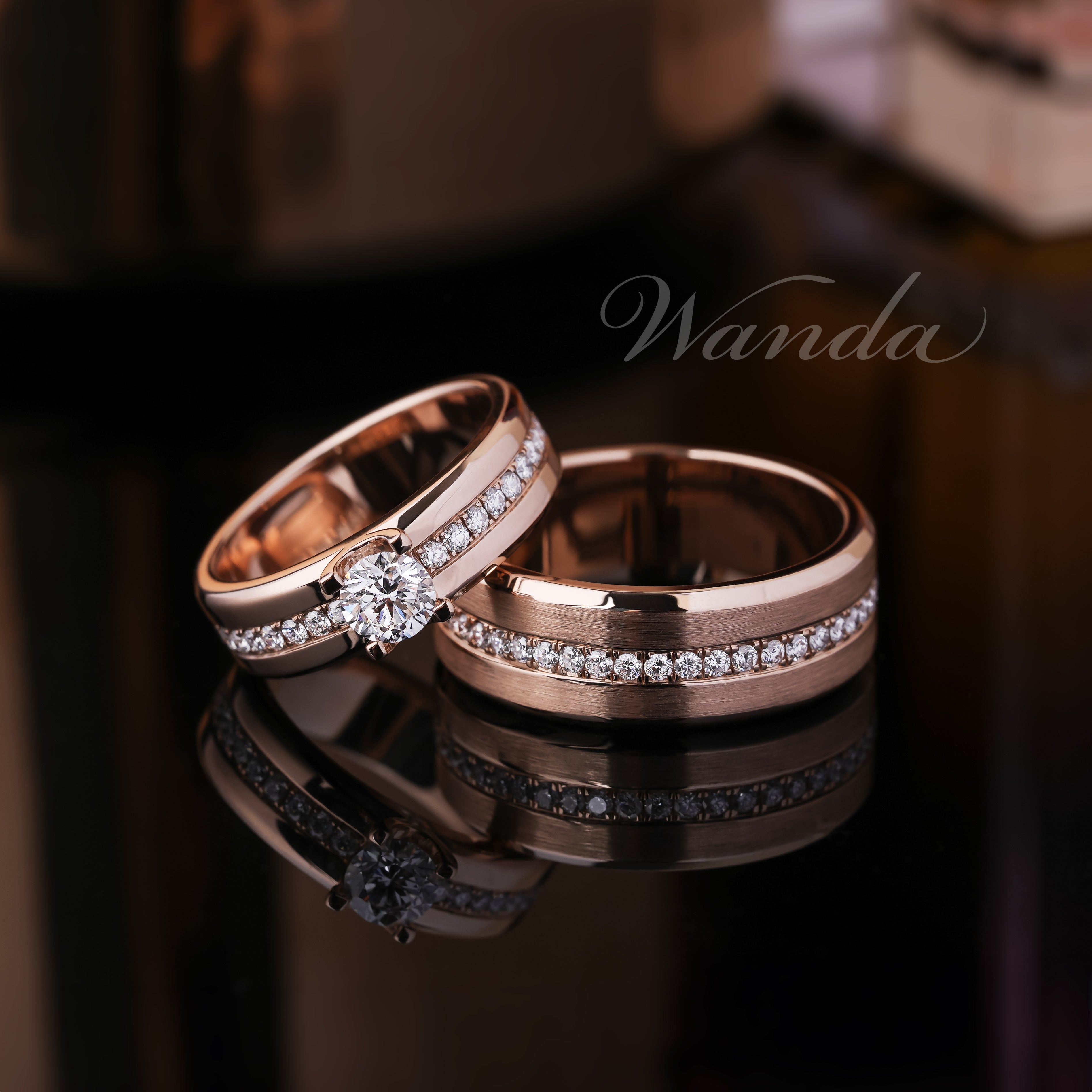 Cincin Nikah Emas Kuning Simbol Cinta Abadi yang Klasik