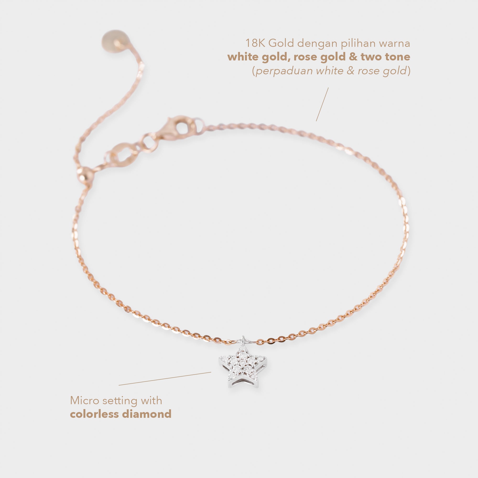 Bracelet Bintang Illusion