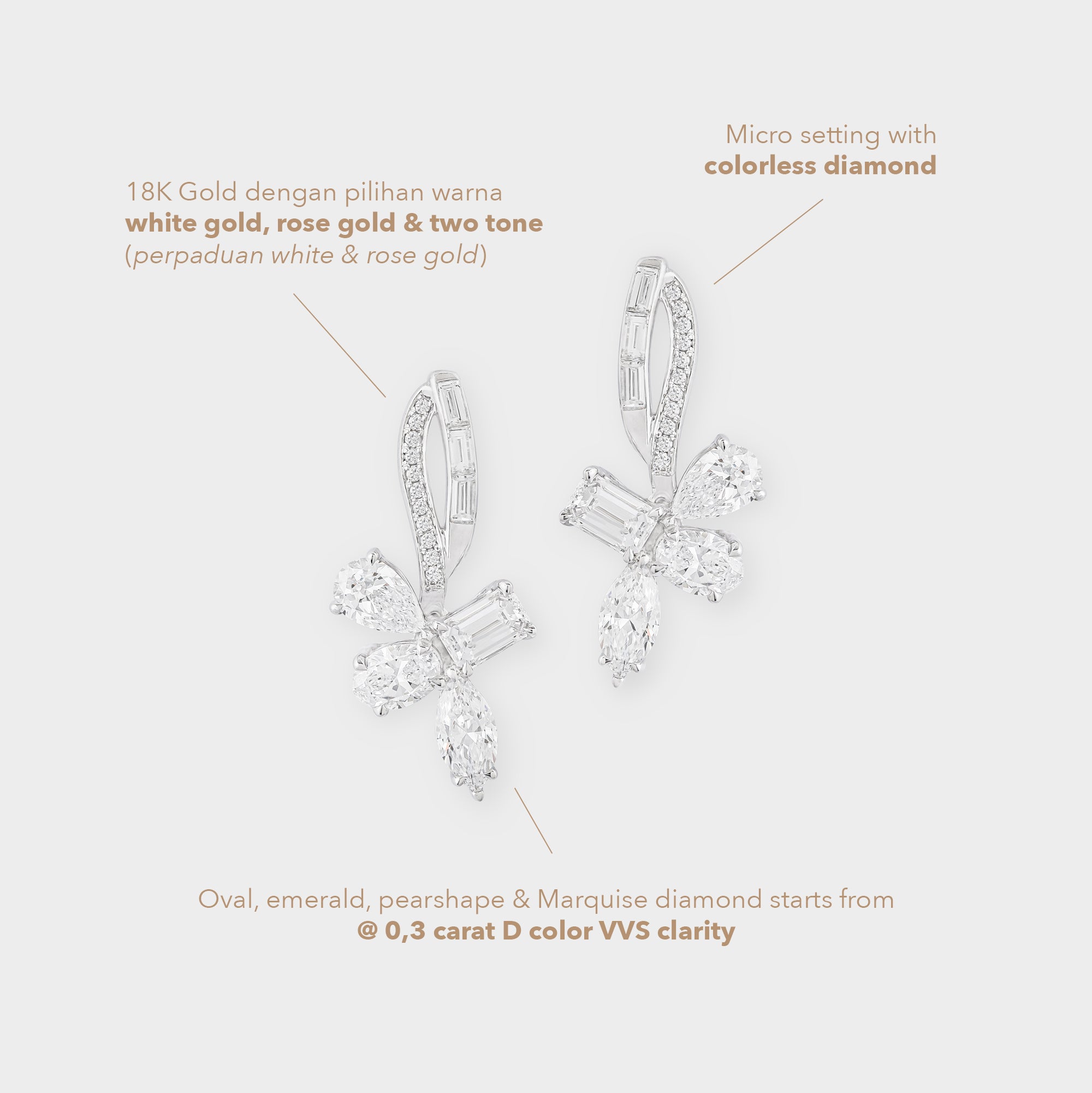 Earrings Aura Maple
