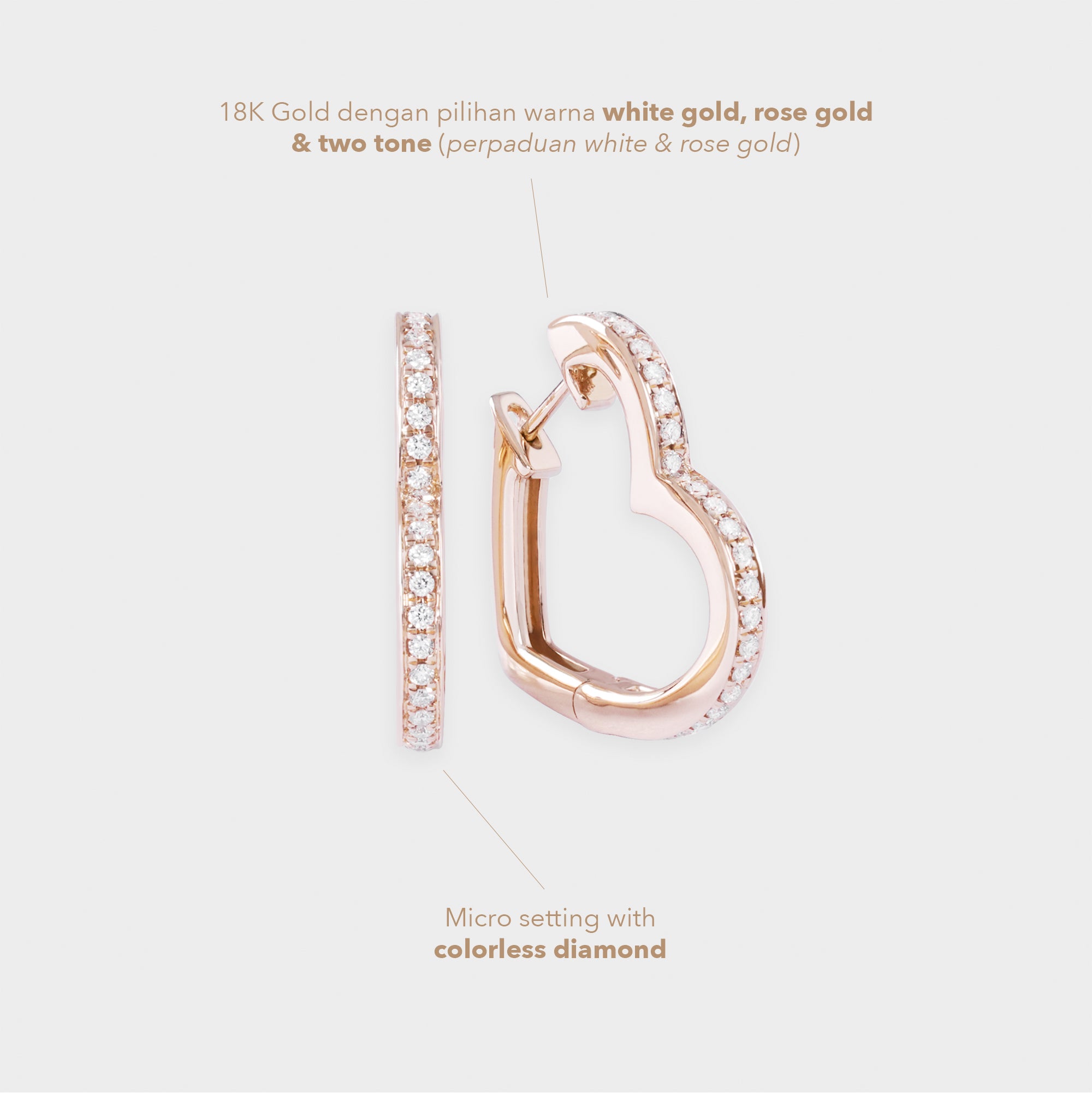 Earrings Happy Heart