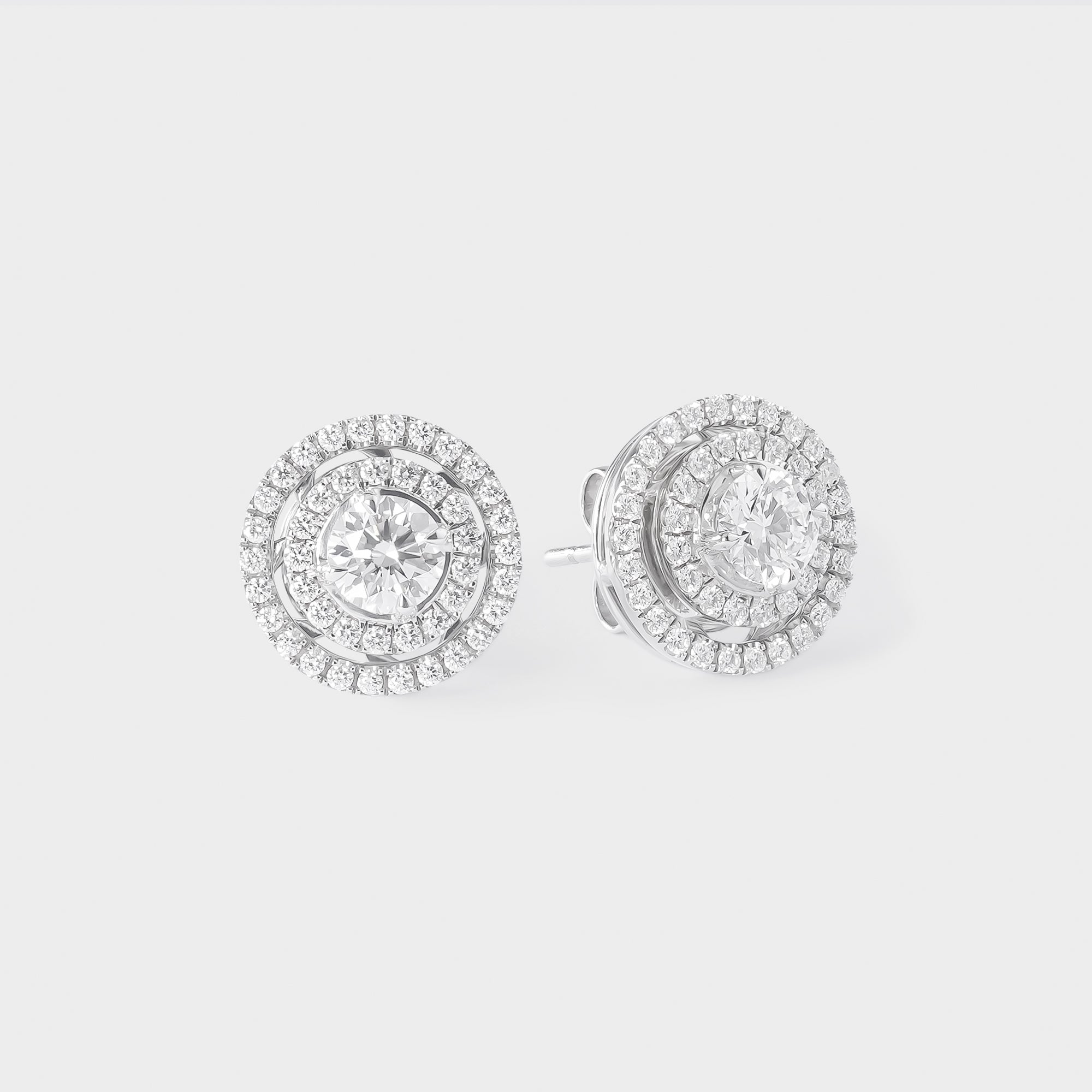 Earrings Sarinah Double Frame