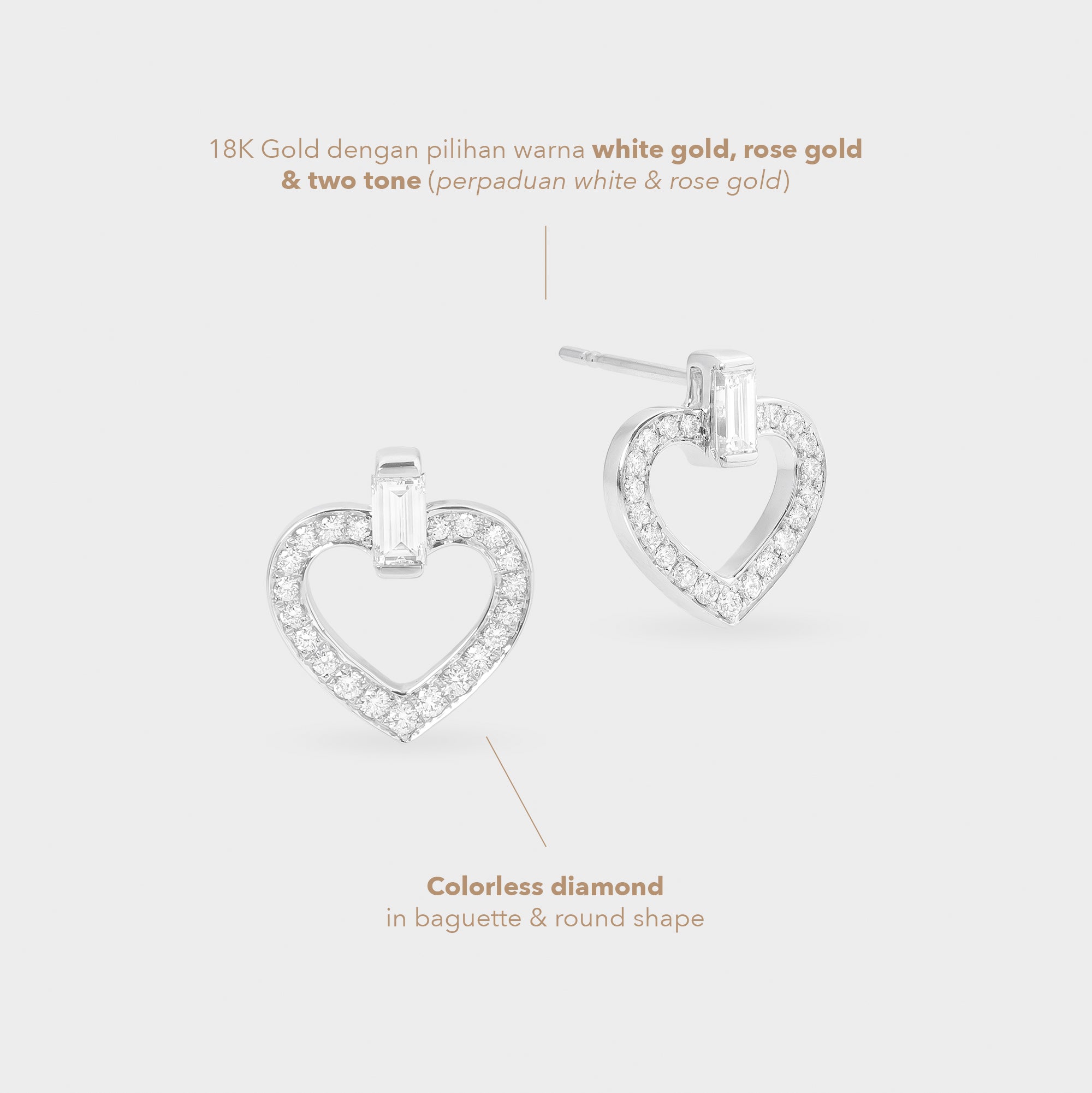 Earrings Chianti Heart