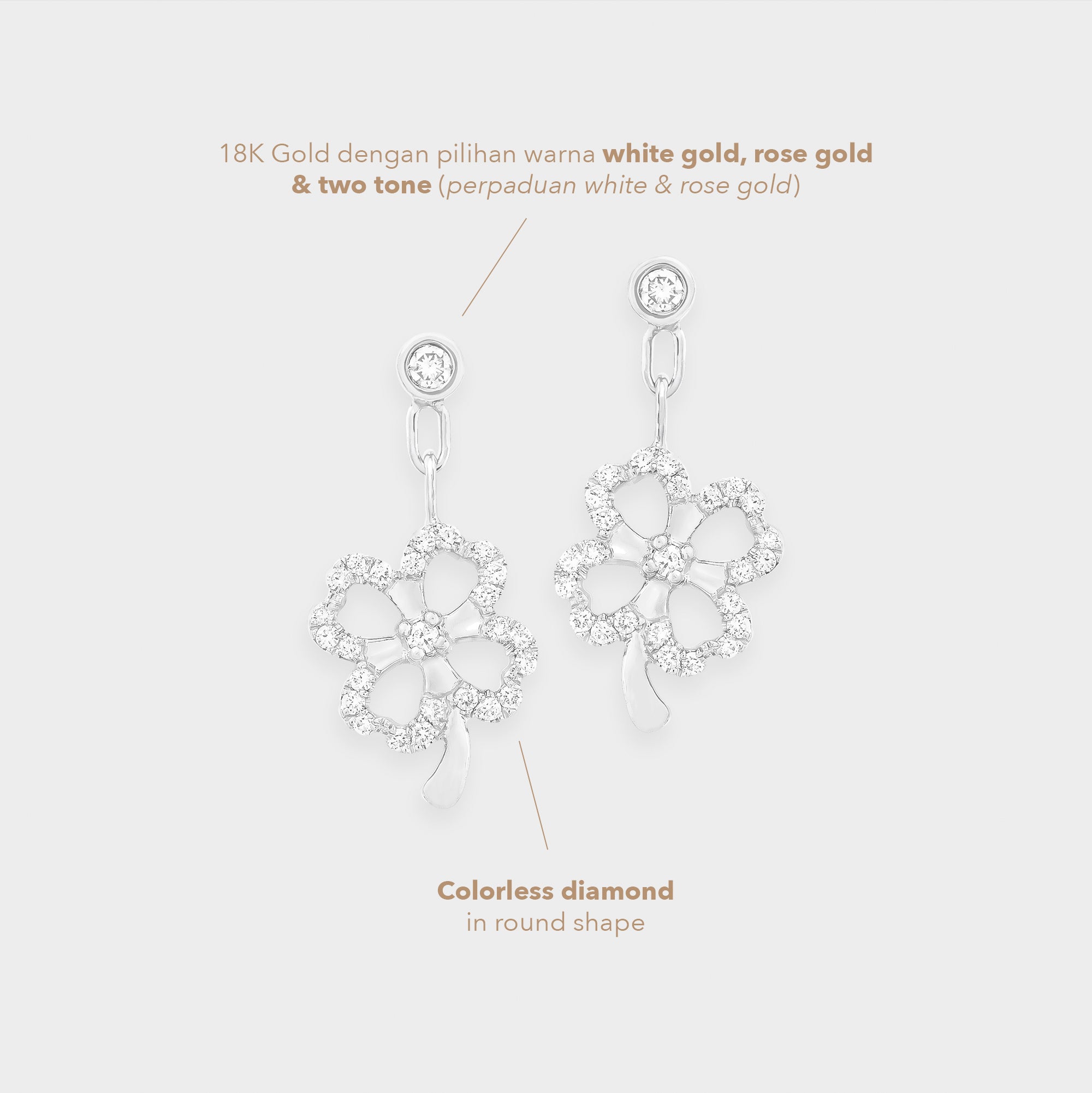 Earrings Clover 1.1 Dangle