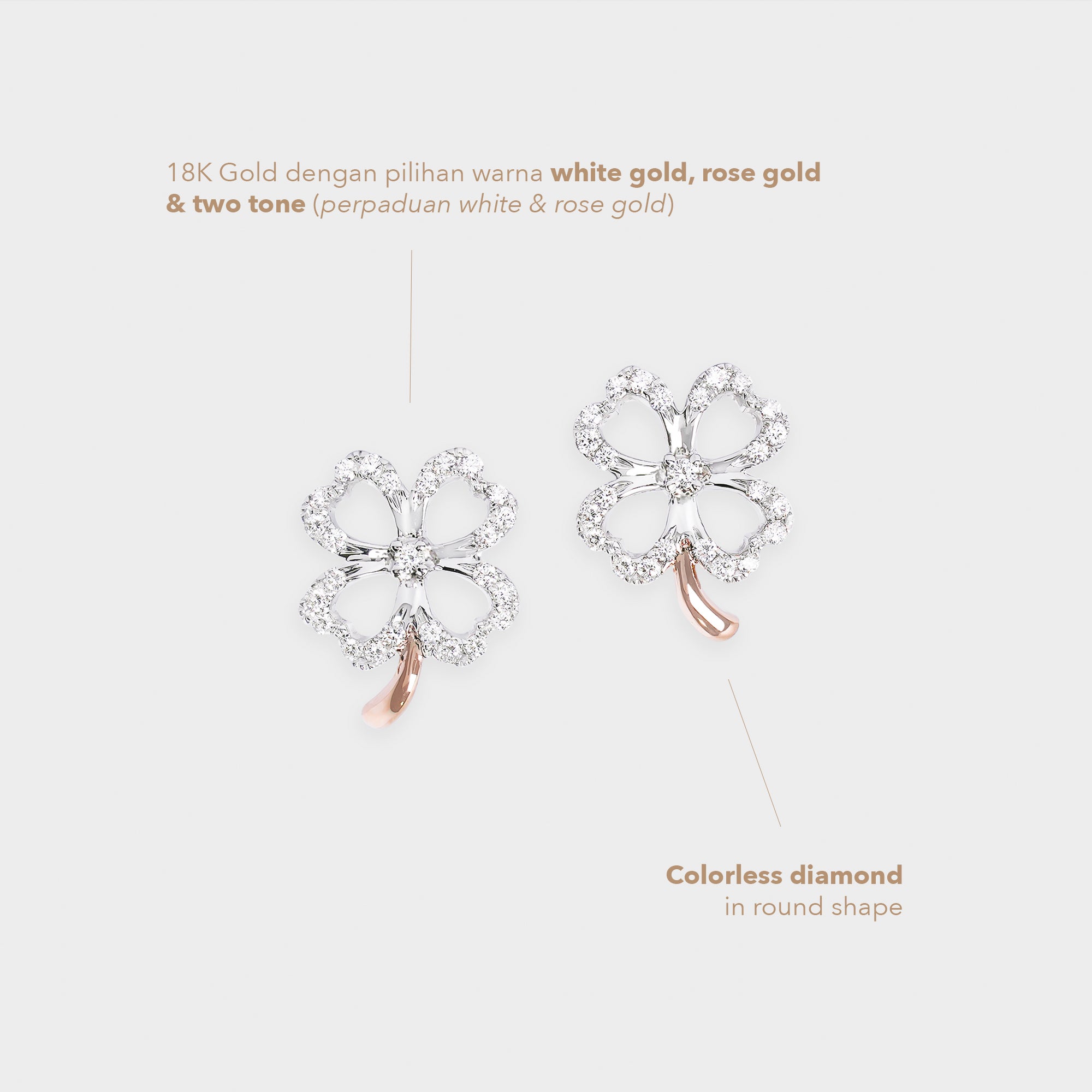 Earrings Clover 2.0