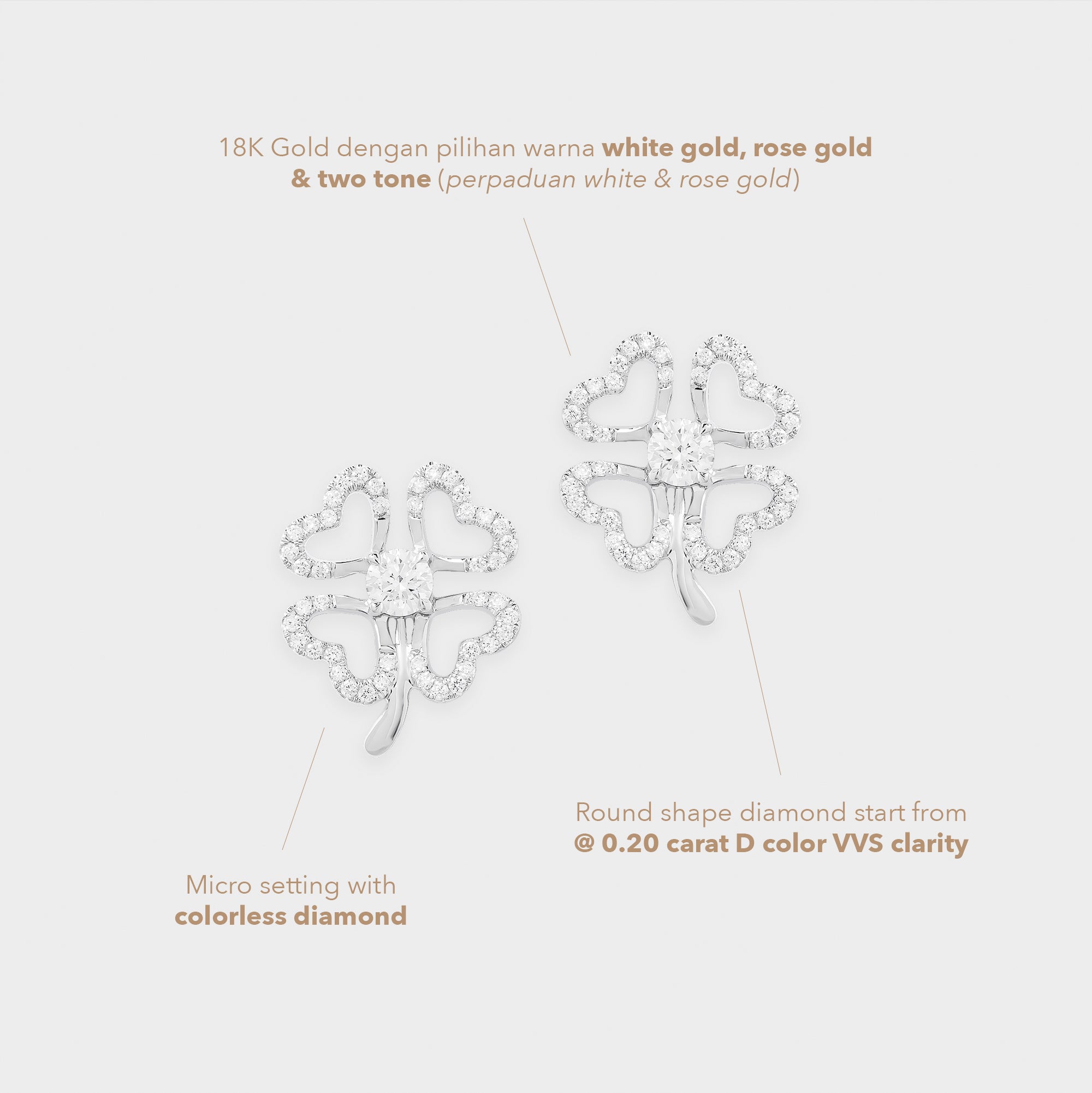Earrings Clover 2.1