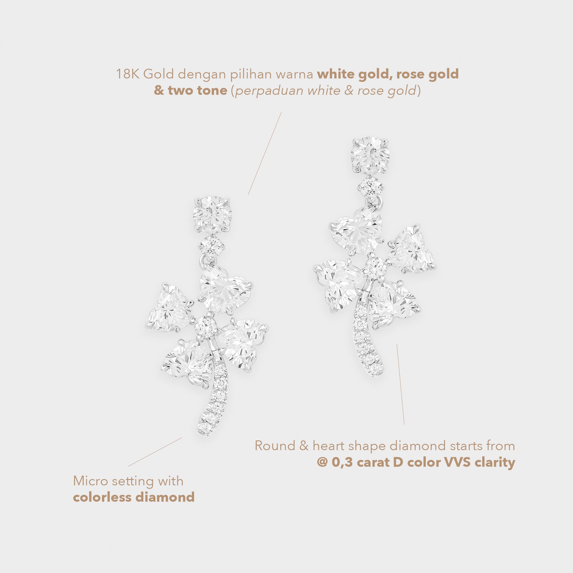 Earrings Clover 3.3 Dangle