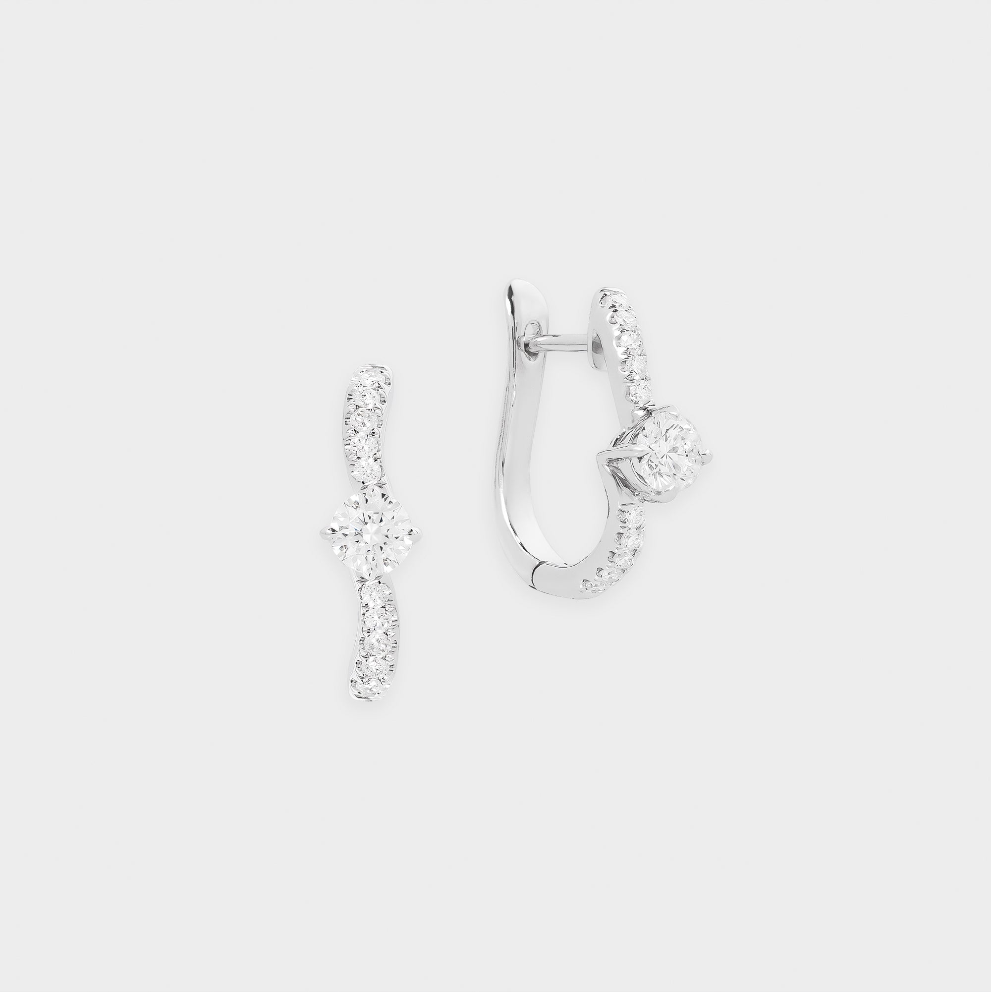 Earrings Hoop Asimetris