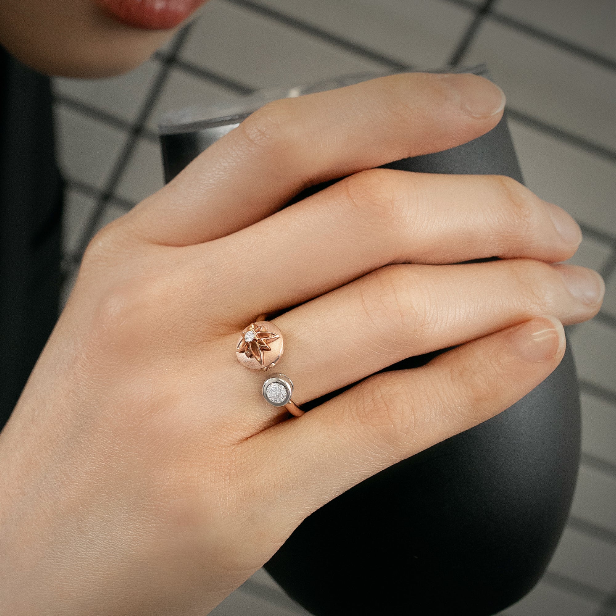 Ladies Ring Solaris Mini