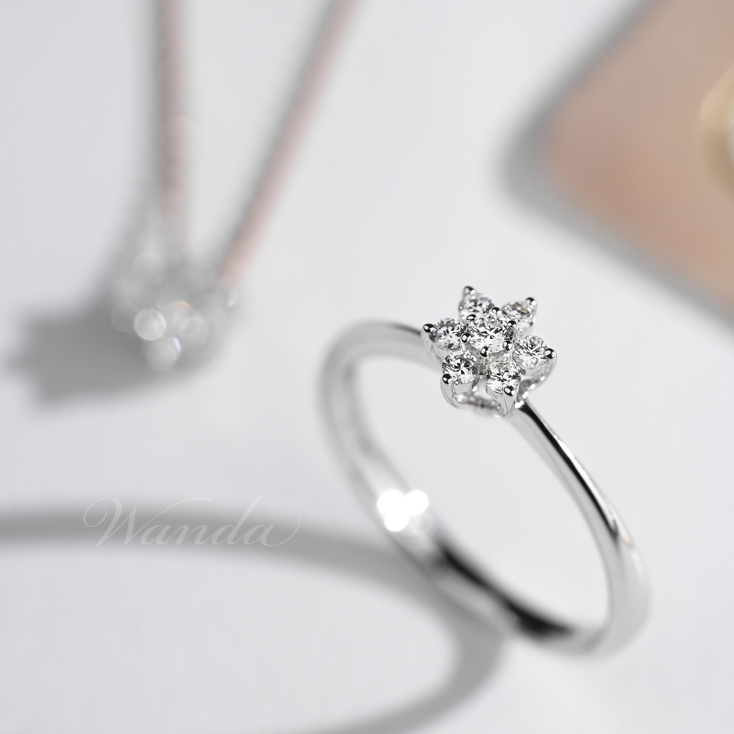 Ladies Ring Mini Sunflower