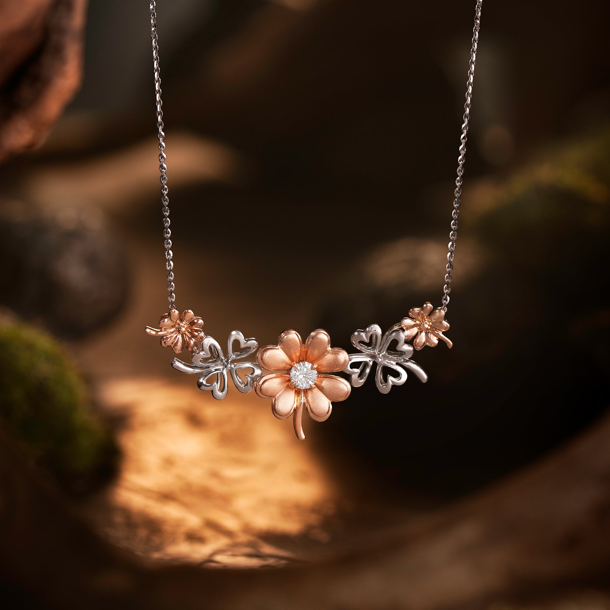 Necklace Clover Girl Boss