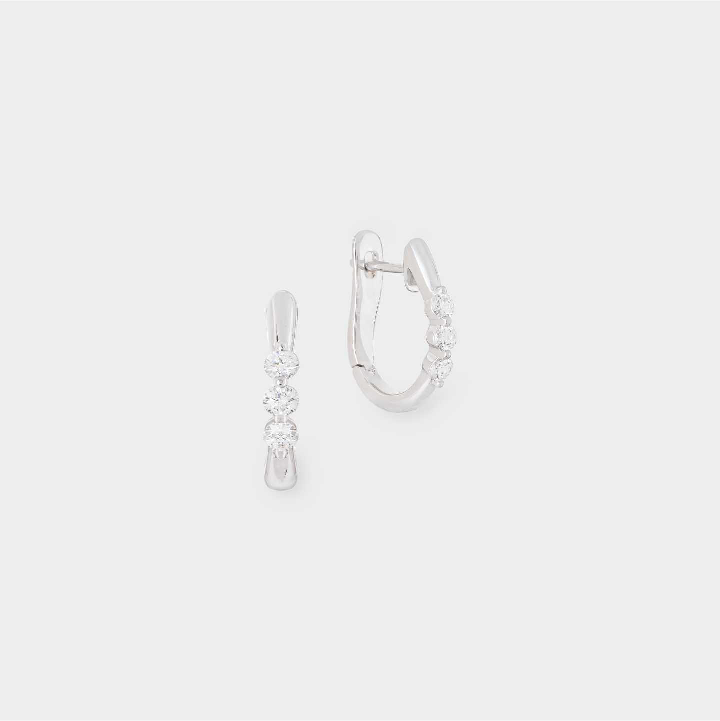 Earrings Hoop Baby Trilogy
