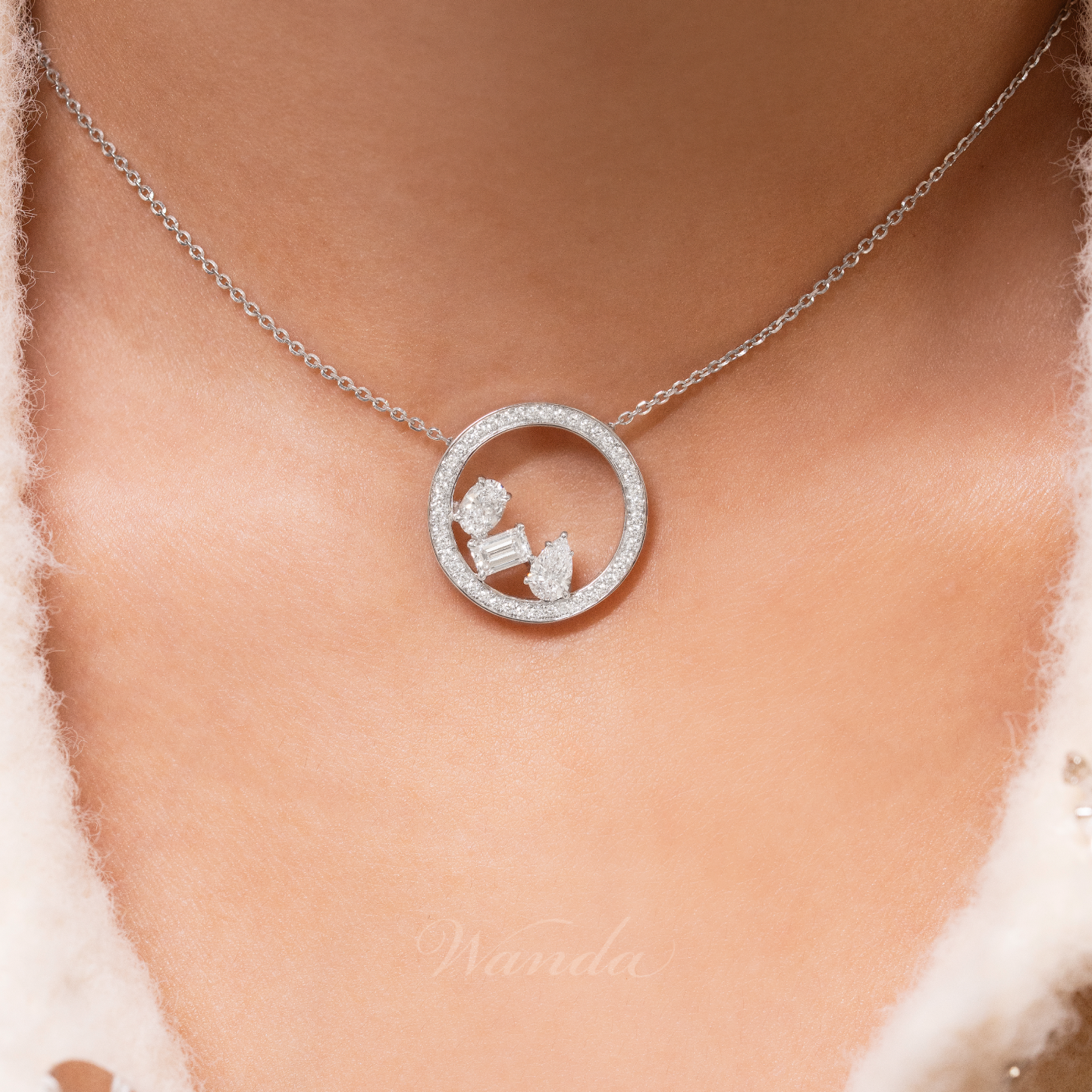 Necklace Chianti Multishape